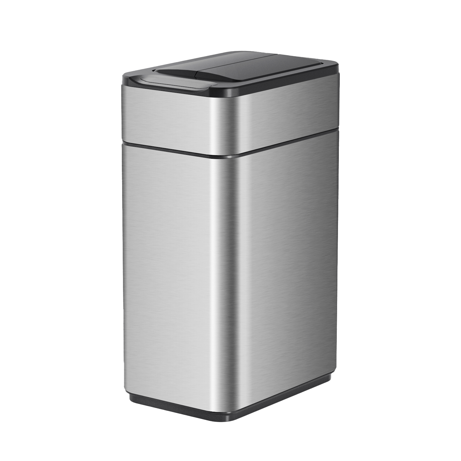 Sinless Can TwinLid Stainless Small Sensor Can - Elpheco Home & Trash Cans